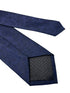 dark navy blue tie with subtle paisley design
